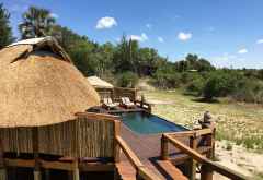 Swimmingpool im Hauptbereich im Camp Okavango &copy; Foto: Svenja Penzel | Outback Africa