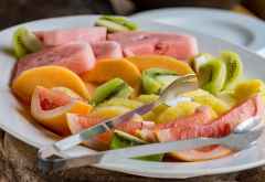 Obst zum High Tea im Shumba Camp &copy; Foto: Marco Penzel | Outback Africa