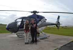 Start zum Helikopterrundflug Kapstadt © Foto: Capetown Helikopters | Outback Africa