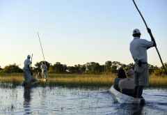 Mokorofahrt, Pelo Camp, Okavango-Delta &copy; Foto: Ulrike Pârvu | Outback Africa