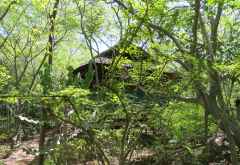 Massage-Pavillon, Mumbo Island &copy; Foto: Susanne Schlesinger | Outback Africa