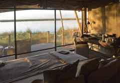 Duma Tau, Zelt &copy; Foto: Ulrike Pârvu | Outback Africa