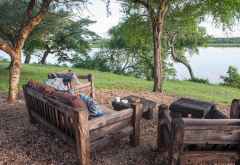 Blick zum Nil von der Murchison River Lodge &copy; Foto: Marco Penzel | Outback Africa