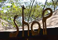 Giraffe Centre Nairobi,  Souvenirshop &copy; Foto: Susanne Schlesinger | Outback Africa