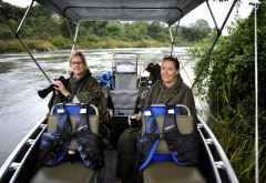 Bootspirsch bei Regen &copy; Foto: Svenja Penzel | Outback Africa