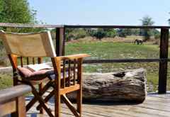 Kakuli Bush Camp, Terrasse. &copy; Foto: Marco Penzel | Outback Africa