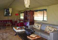 Lemala Ewanjan Camp, Zeltlounge &copy; Foto: Judith Nasse | Outback Africa Erlebnisreisen