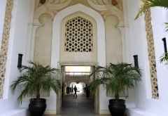 Eingangsbereich, Swahili Beach Resort &copy; Foto: Svenja Penzel