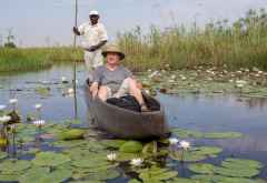 Mokoro-Fahrt durch das Okavango-Delta