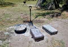 Brotbacköfen beim Komfortcamping &copy; Foto: Jacqueline Korb | Outback Africa
