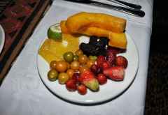 Ein Obstteller ganz nach meinem Geschmack &copy; Foto: Svenja Penzel | Outback Africa