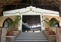 Temple Point Resort, Eingang © Foto: Susanne Schlesinger | Outback Africa