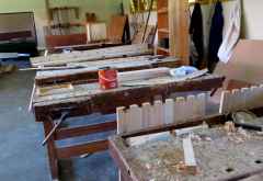 Usa River Rehabilitation Center, in der Schreinerei &copy; Foto: S.Schlesinger | Outback Africa