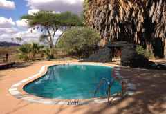Pool im Larsens Camp, Samburu &copy; Foto: Svenja Penzel