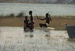Kinder am Limpopo, Mosambik &copy; Foto: Serena Ward