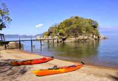 Strand von Mumbo Island &copy; Foto: Svenja Penzel | Outback Africa