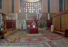 Innenraum der Klosterkirche Debre Libanos, Äthiopien &copy; Foto: René Schmidt | Outback Africa