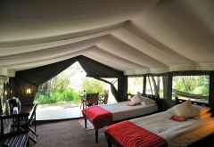 Elephant Pepper Camp, Zeltchalet &copy; Foto: Marco Penzel | Outback Africa