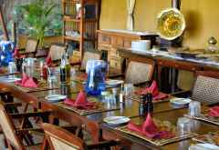 Elephant Pepper Camp, Speisezelt &copy; Foto: Marco Penzel | Outback Africa
