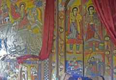 Wandmalereien in der Kirche Aswa Maryam, Zege Halbinsel, Äthiopien &copy; Foto: René Schmidt | Outback Africa