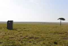 Ein wirklich stilles Örtchen mitten in der Massai Mara &copy; Foto: S.Schlesinger | Outback Africa