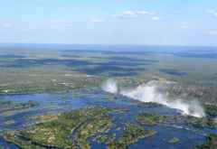 Helikopterflug über die Victoria-Fälle © Foto: Ulrike Pârvu | Outback Africa