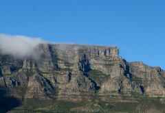 Der Tafelberg mit "Tischtuch", Kapstadt © Foto: Doreen Krausche | Outback Africa