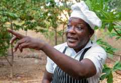 Cephus Kadewere, Chefkoch von Kaya Mawa &copy; Foto: Marco Penzel | Outback Africa