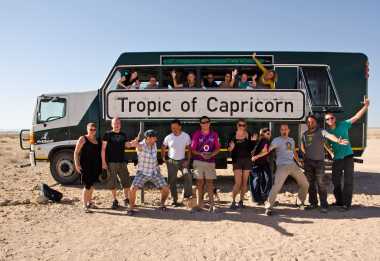 Truck-Stop am südlichen Wendekreis &copy; Foto: Drifters