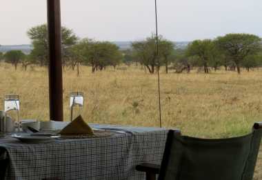Serengeti View Camp, Blick in die Serengeti &copy; Foto: Susanne Schlesinger | Outback Africa