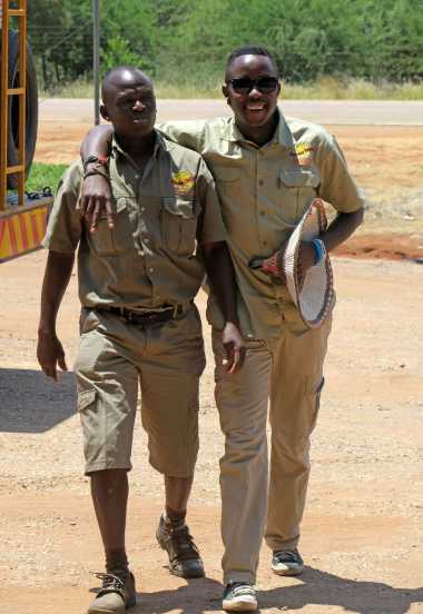 Jeffyas und Prince, Sunway Safaris &copy; Foto: Robert Schlesinger