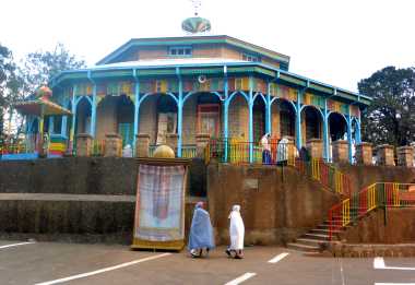 Marienkirche auf dem Entoto Berg, Addis Abeba, , Äthiopien &copy; Foto: René Schmidt | Outback Africa