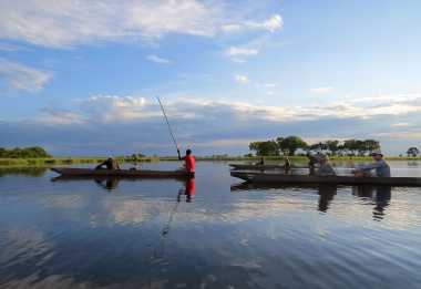 Mokoroausflug im Okavango-Delta &copy; Foto: S.Schlesinger| Outback Africa