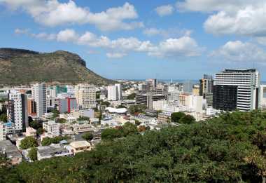 Blick von Fort Adelaide auf Port Louis, Mauritius &copy; Foto: Ulrike Pârvu | Outback Africa