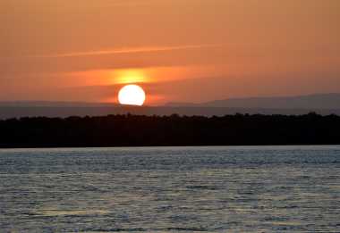 Temple Point Resort, Sonnenuntergang über dem Mida Creek &copy; Foto: Susanne Schlesinger | Outback Africa