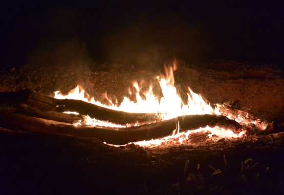 Satao Camp, Sundowner, Lagerfeuer &copy; Foto: Susanne Schlesinger | Outback Africa