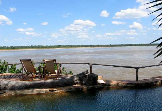 Pool und Rufiji River, Sand Rivers Selous &copy; Foto: Svenja Penzel | Outback Africa