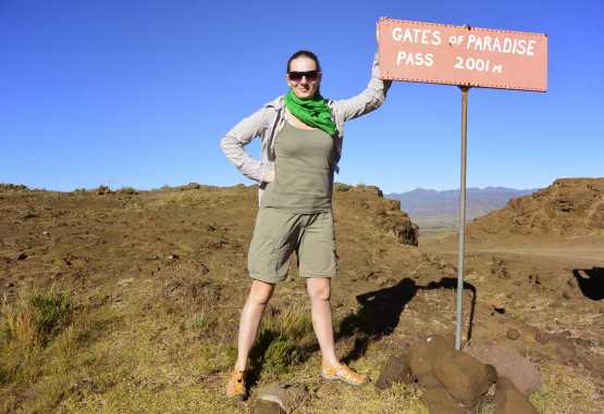 Am Gates of Paradise Pass, Lesotho