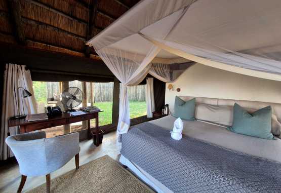 Zimmer in der Royal Zambezi Lodge, Sambia &copy; Foto: Ulrike Pârvu | Outback Africa Erlebnisreisen
