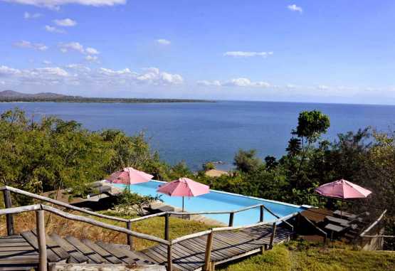 Blick von Pumulani auf dem Malawi-See © Foto: Svenja Penzel | Outback Africa