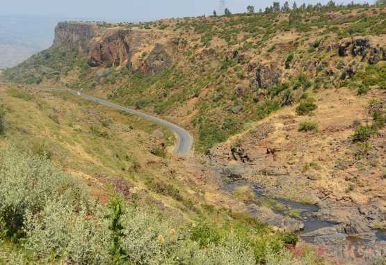 Straße durch das Gebirge nach Bahir Dar, Äthiopien &copy; Foto: René Schmidt | Outback Africa
