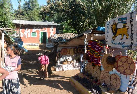 Jüdisches Dorf am Rand von Gondar, Äthiopien &copy; Foto: René Schmidt | Outback Africa
