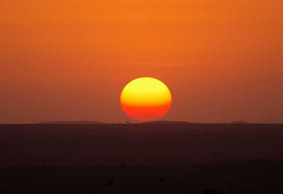 Sonnenuntergang in der Massai Mara &copy; Foto: Judith Nasse | Outback Africa