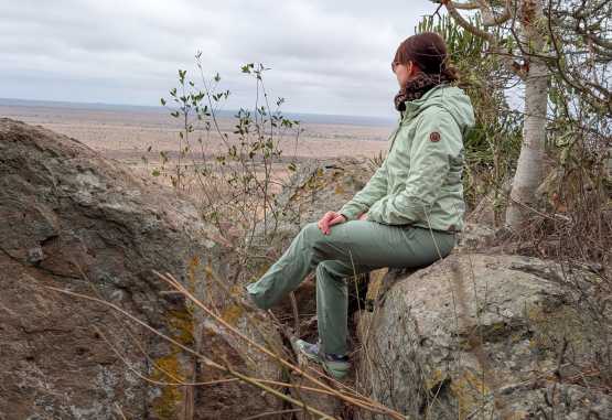 Die herbstlich wirkende, kahle Landschaft ist gut für Tierbeobachtungen geeignet. &copy; Foto: Justine Retzar | Outback Africa Erlebnisreisen