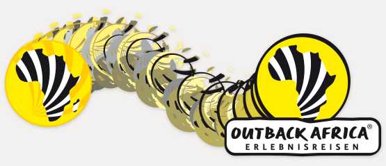Links das bisherige, rechts das aktuelle Logo von Outback Africa seit 2009
