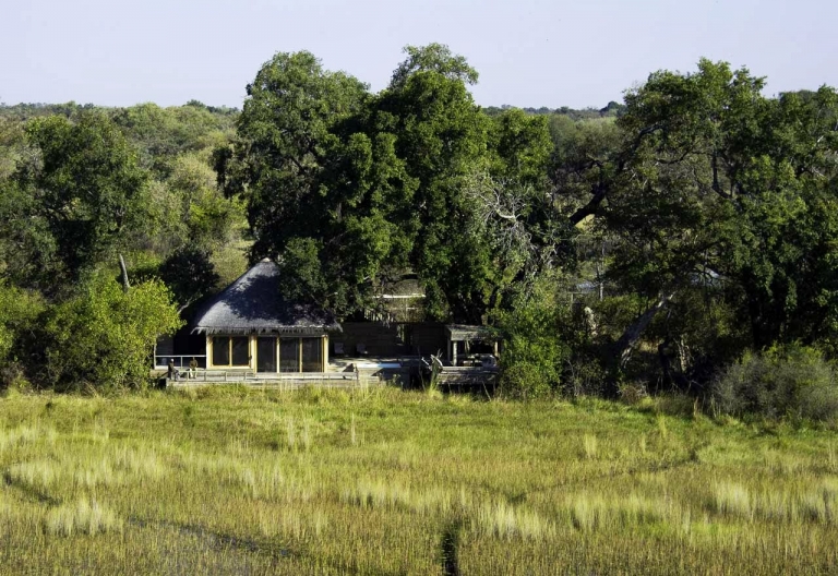 Vumbura Camp, Außenansicht © Foto: Dana Allen | Wilderness Safaris