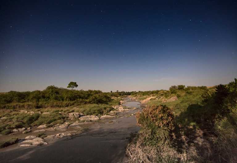 Talek River bei Nacht, Rekero Camp © Foto: Asilia Africa