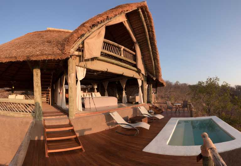 Familenzelt mit Plungepool, Ikuka Safari Camp © Foto: Ikuka Safari Camp