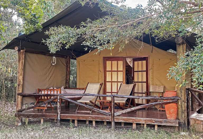 Zelt im Karen Blixen Camp © Foto: Karen Blixen Group
