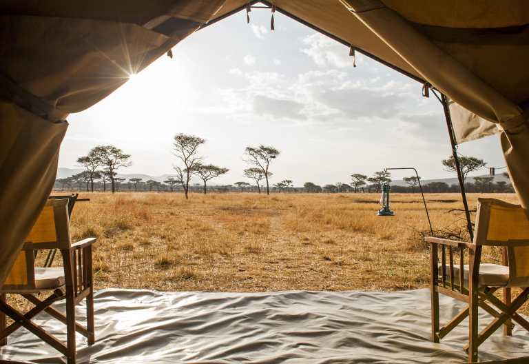 Kati Kati Camp, Blick in die Serengeti &copy; Foto: TWC
